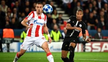 Estrella Roja de Belgrado-Paris Saint-Germain: todo abierto en el grupo C de la Champions League