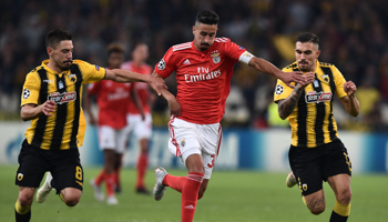 Benfica - AEK Atenas: duelo por el honor en la última jornada de Champions League