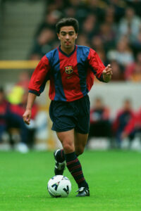 XAVI HERNANDEZ BARCELONA 03 August 1998