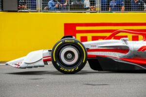 Reveal of the prototype for the 2022 F1 season, F1 Grand Prix of Great Britain at Silverstone Circuit on July 15, 2021 in Silverstone, Great Britain. (Photo by HOCH ZWEI)