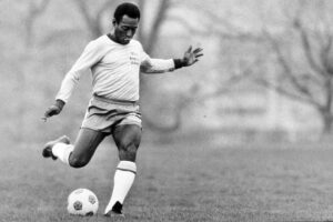 Brazilian footballer Pele, 1970.---Il calciatore brasiliano Pele, 1970.. Image shot 1970. Exact date unknown.