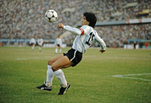 Diego Maradona Argentina 1985